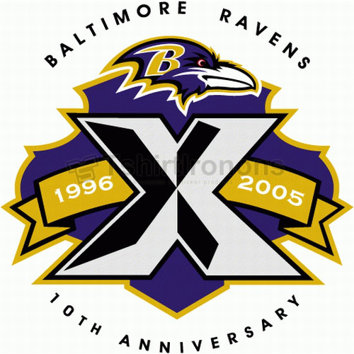 Baltimore Ravens T-shirts Iron On Transfers N421